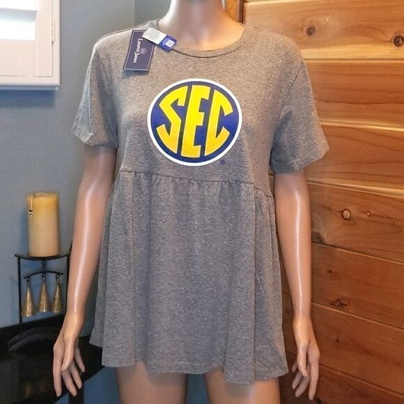 Lauren James SEC Peplum Top (size S) - Picture 1 of 5